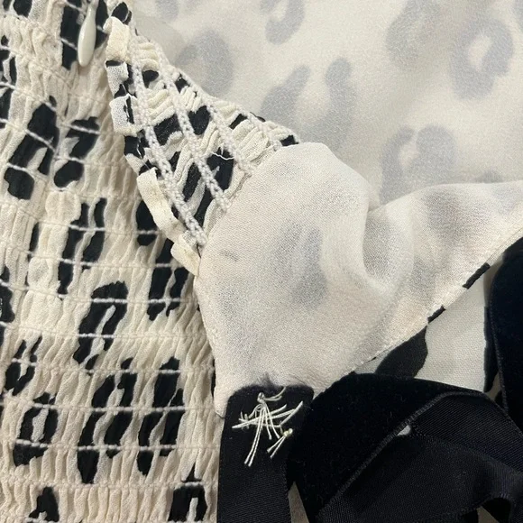 Reformation Leopard Print Dress with Black Straps - Picture 7 of 11